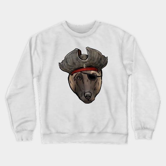 Belgian Malinois Pirate Crewneck Sweatshirt by whyitsme